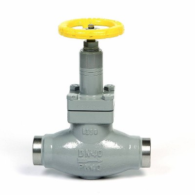 Liyongda T type DN15 to DN200 cast steel ammonia and freon stop valve for cold room pipe and unit